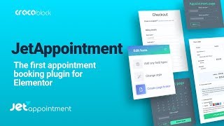 JetAppointment Overview  Appointment plugin for Elementor [upl. by Nnyltiak]