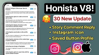 Honista v80 Round Edge Story  30New features  Honista new update  honista iphone story [upl. by Leland]