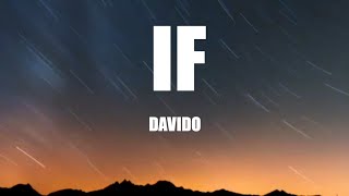 Davido  If lyrics [upl. by Annonyw975]