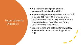 Calcium Part 7 Hypercalcemia 2 [upl. by Nolrah]