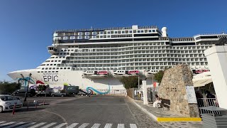 NCL Epic  Mediterranean Cruise  Day 2  At Sea April 2024 [upl. by Reisman]