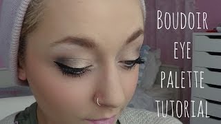 Smokey eye using Too Faced Boudoir Eyes [upl. by Patt]