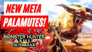 New Meta Palamute OP Build Buddies Gameplay Monster Hunter Rise Sunbreak [upl. by Einnaf]