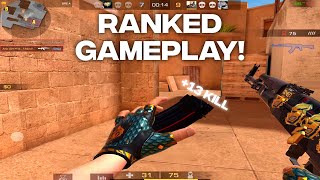 STANDOFF 2  Full Competitive Match Gameplay 😩🔥 Playing on laggy server 13 Kill [upl. by Enella]