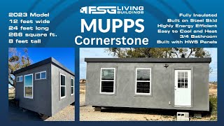 FSG Living Panels Tiny House in Texas built with TMCSIPS [upl. by Aarika843]