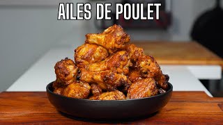 DES AILES DE POULET AU FOUR PARFAITES  SATISFAIT OU REMBOURSÉ [upl. by Smoot]