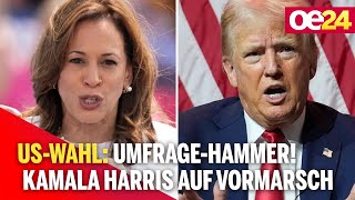 USWahl UmfrageHammer Kamala Harris auf dem Vormarsch [upl. by Miltie567]