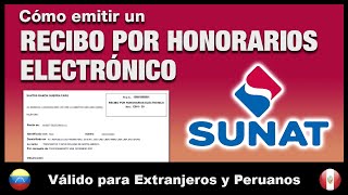 Cómo emitir un recibo por honorarios electrónico paso a paso【2021】 [upl. by Pandora]