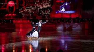 Maurizio Vescovo and Andra Vaidilaite Pasodoble World Kremlin Cup 2013 [upl. by Arron]