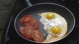 Fried Eggs and Tomatoes Texas Style [upl. by Hynda851]