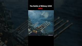 Battle of Midway 1942  Real Sound Colorized HD shorts ww2 [upl. by Valencia]