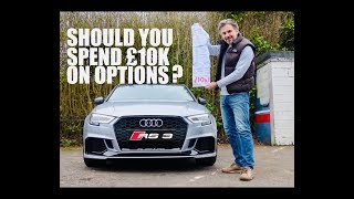 EXPLORING THE £10K OF OPTIONS ON MY 2018 RS3 [upl. by Cornwall695]