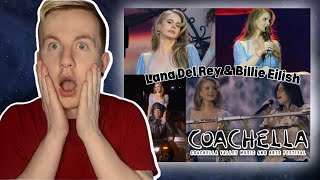 LANA DEL REY amp BILLIE EILISH  VIDEO GAMES amp OCEAN EYES COACHELLA 2024  REACTION [upl. by Tj]