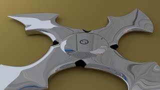 How To Make a Ninja Star in Blender Part 1 [upl. by Sluiter]