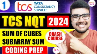 TCS NQT 2024 Masterclass For OA  L1 2025 Batch [upl. by Auhoj]