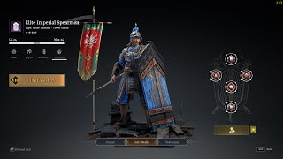 Conquerors Blade Imperial Spear Guard Unit Control Guide Guide Veterancy and Doctrines Season18 [upl. by Engelbert644]