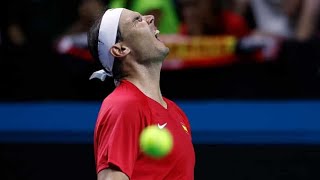 Rafael Nadals Emotional Farewell at Davis Cup [upl. by Sivia205]