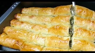 Recette De Borek Turc sSans Friture Très Facile بوراك بدون قلي [upl. by Samalla]