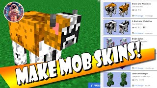 Epic How to Guide to Mob Skin Editing Mastering Minecraft Bedrock Mob Skins [upl. by Atinihc583]