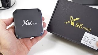 An affordable Android TV Box running Android 712  X96 Mini Review [upl. by El]