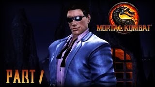 Mortal Kombat 9 Lets Play Part 1  Its Showtime Johnny Cage [upl. by Kazue152]