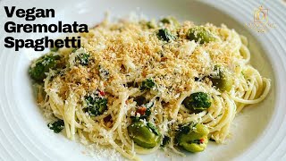 Vegan Gremolata Pasta  How To Make [upl. by Wren394]