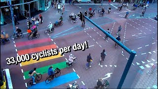 Utrecht’s Vredenburg is the busiest cycle path in all of the Netherlands [upl. by Eneirda]