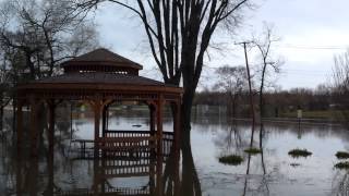 Flooding in Round Lake Park IL near Murphy Elementary School [upl. by Cammy732]