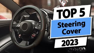 ✅Top 5 Best Steering Wheel Covers in 2023 [upl. by Adnac38]