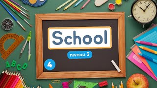 Thema 4  School  Woordenschat  Niveau 3 [upl. by Allicsirp93]