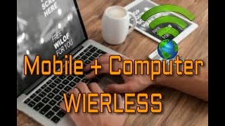 How to connect android phone to computer wirelessly [upl. by Illak107]