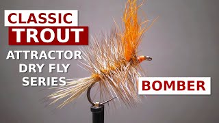 Fly Tying the Bomber  Fran Betters Ausable Bomber Pattern [upl. by Omrellig]