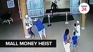 WATCH  Robbers target man allegedly depositing money at Rustenburg mall [upl. by Ettennek]