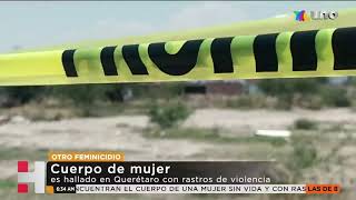 Otro feminicidio ahora en Querétaro [upl. by Homere502]