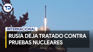 En Rusia avanza iniciática para dejar acuerdo nuclear [upl. by Shirleen456]