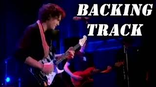 John Mayer  Cissy Strut Guitar Backing Track [upl. by Genisia473]