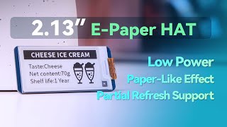 Epaper display price tags shelf labels low power [upl. by Anolahs]