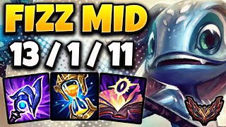 Fizz vs Zed  MID  Lol Korea Grandmaster Patch 1322 ✅ [upl. by Idnem570]