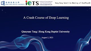 A Crash Course of Deep Learning [upl. by Oludoet]