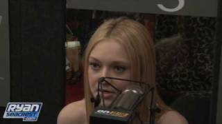 Dakota Fanning Still Has A quotReal Lifequot  Interview  On Air With Ryan Seacrest [upl. by Georgiana]