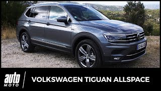 2018 Volkswagen Tiguan Allspace ESSAI  un SUV aux prestations de monospace [upl. by Roderica951]