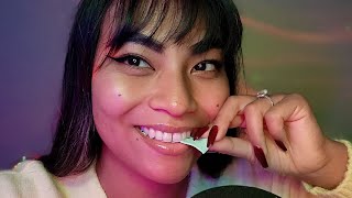 ASMR Teeth TappingTeeth Chattering Gum Chewing Snapping Popping Sounds [upl. by Nodarse]