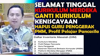 RDPU KOMISI X DPR PEMBAHASAN PERGANTIAN KURIKULUM MERDEKA GURU PENGGERAK DAN PMM [upl. by Ninel205]