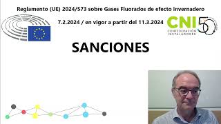 Reglamento Europeo de GF 2024 VIDEO 14  Sanciones [upl. by Schechter470]