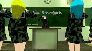 Tactical Schoolgirls Schoolgirl Supervisor Saori Sato Theme Song [upl. by Sirapal]