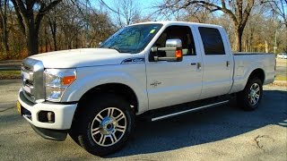 2016 Ford F250 Platinum Review [upl. by Rayna637]