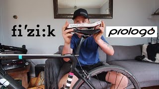 Fizik vs Prologo Saddles Test Review [upl. by Rema]