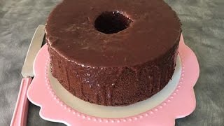 Chocolate Chiffon Cake [upl. by Akiemehs]