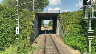 Folge 25 Führerstandsmitfahrt über die legendäre Kattwykbrücke in Hamburg in Echtzeit  HD [upl. by Iain]