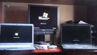 windows 7 vs windows vista vs windows xp boot up test [upl. by Lamonica]